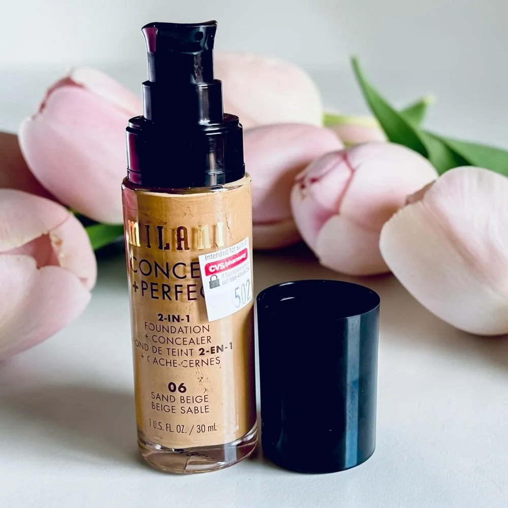 Milani Conceal + Perfect 2-In-1 Foundation + Concealer 1oz 06 Sand Beige